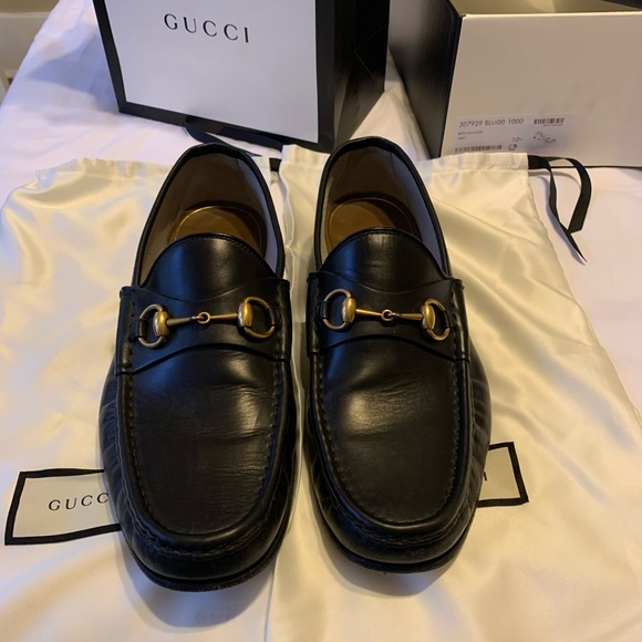 GUCCI Loafer- 1953 Horsebit black leather loafer - Picture 3 of 10